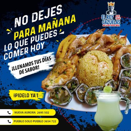 Social media marisqueria Quito