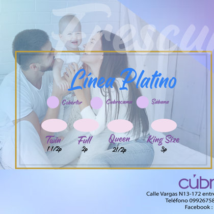 Etiqueta para linea de lenceria